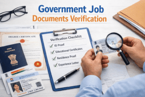 government job documents verification process