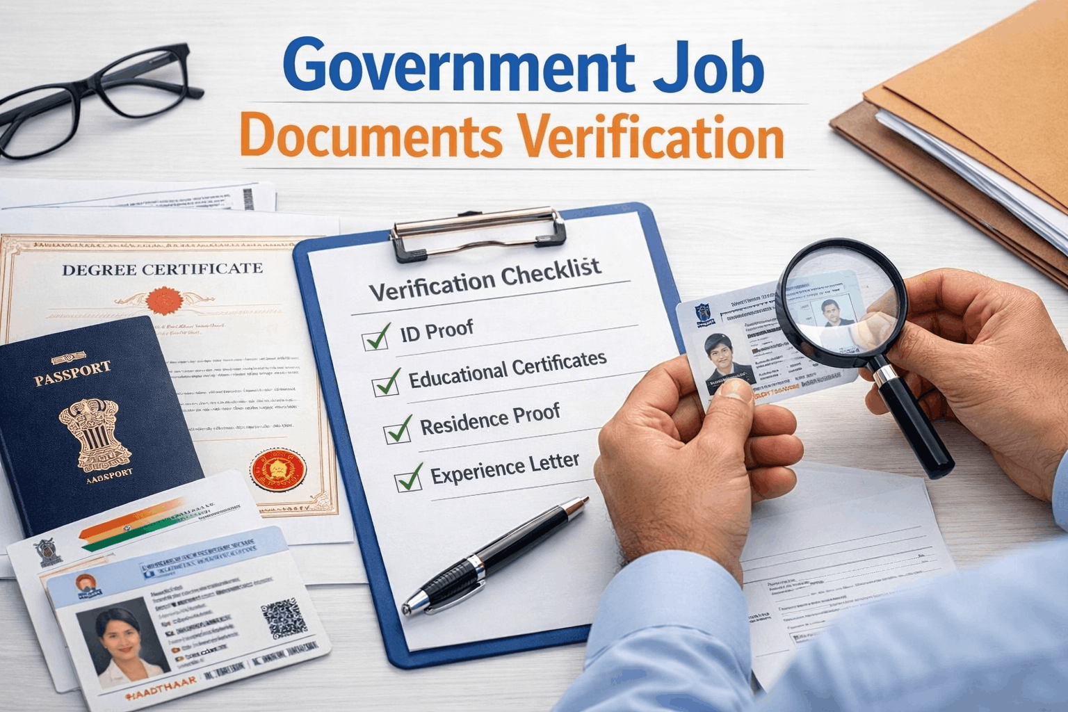 government job documents verification process