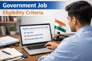 government job eligibility criteria in india