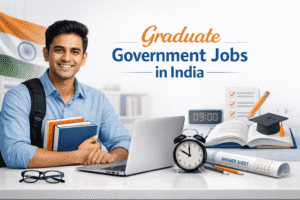 graduate government jobs in india