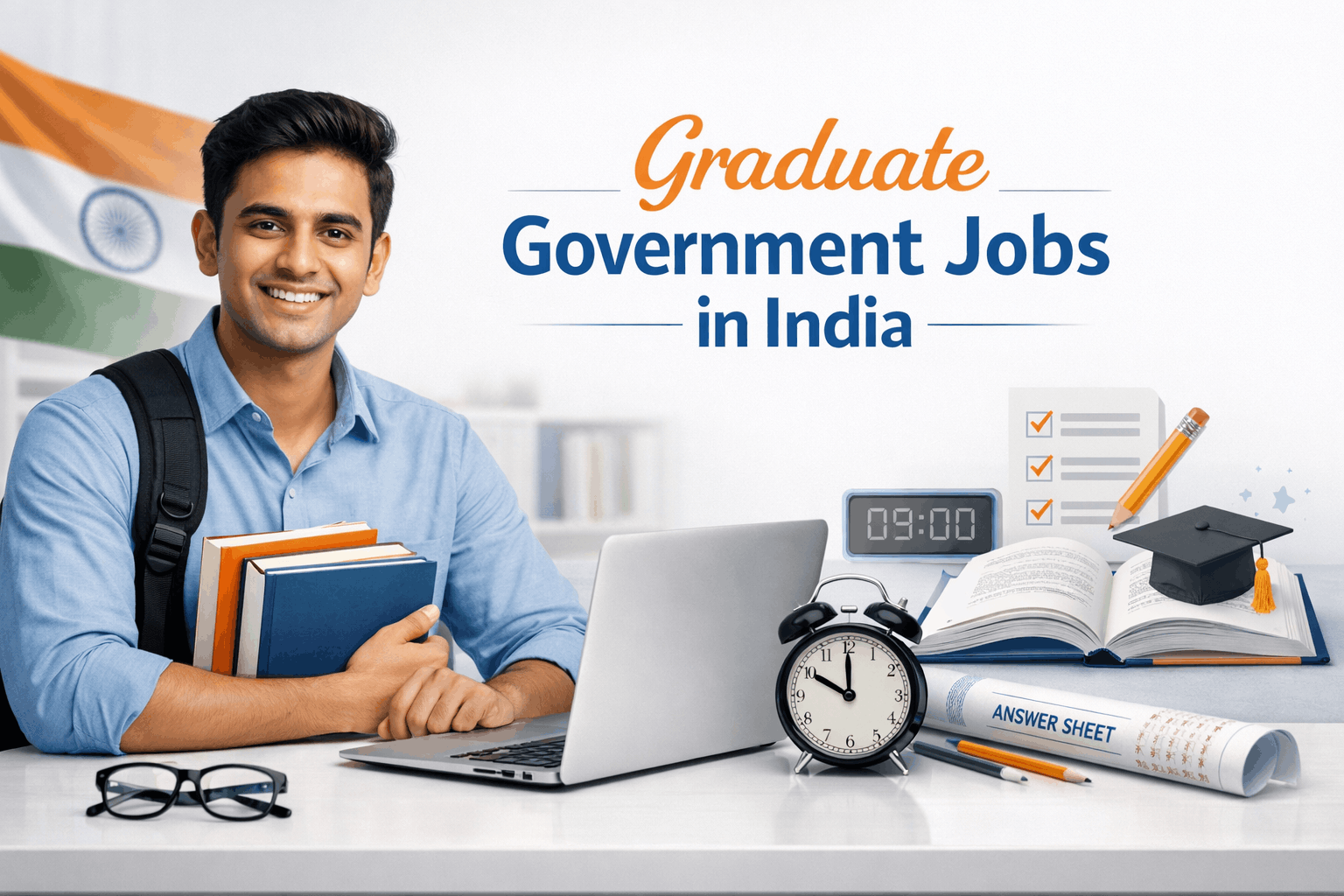 graduate government jobs in india