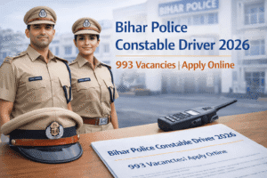 Bihar Police Constable Driver Recruitment 2026