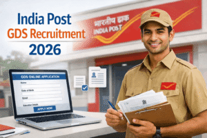 India Post GDS Recruitment 2026 apply online and eligibility details