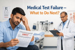 Medical test failure in government jobs and re-medical process explained