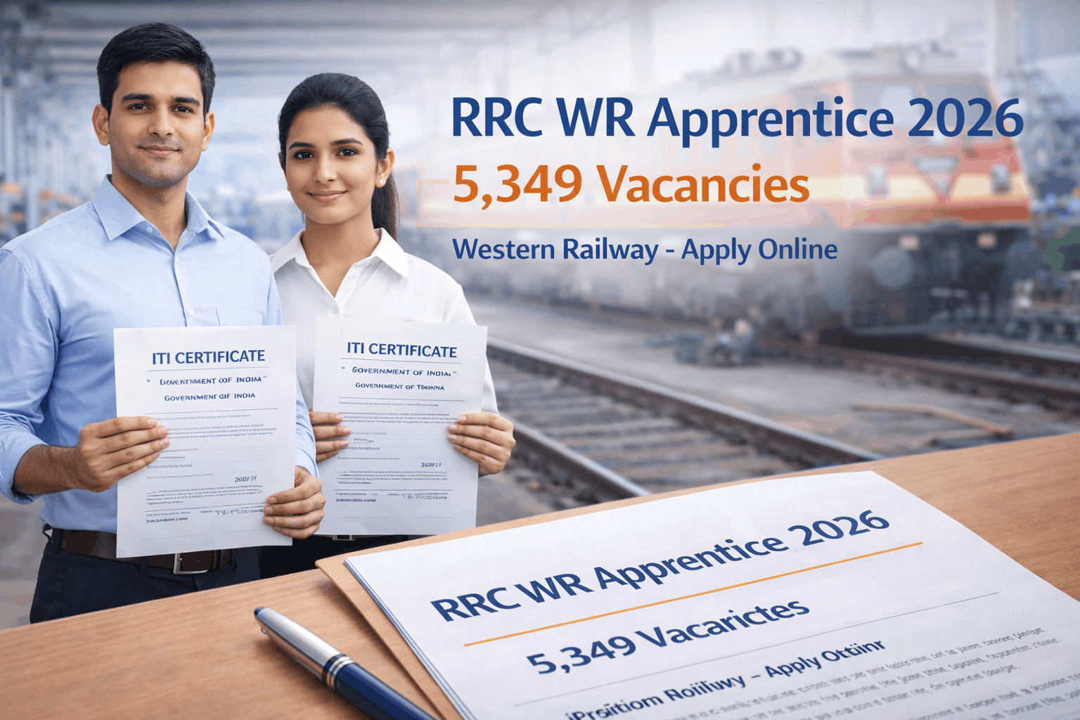 RRC WR Apprentice Recruitment 2026 – 5,349 Posts