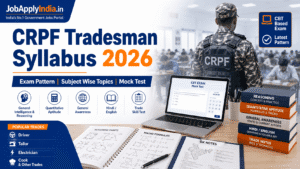 CRPF Constable Tradesman Syllabus 2026