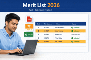 Merit List in Government Jobs