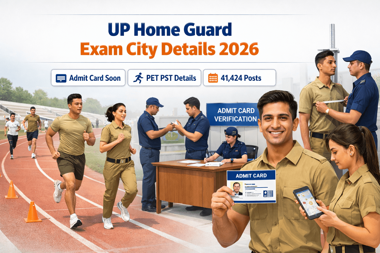 UP Home Guard Exam City Details 2026