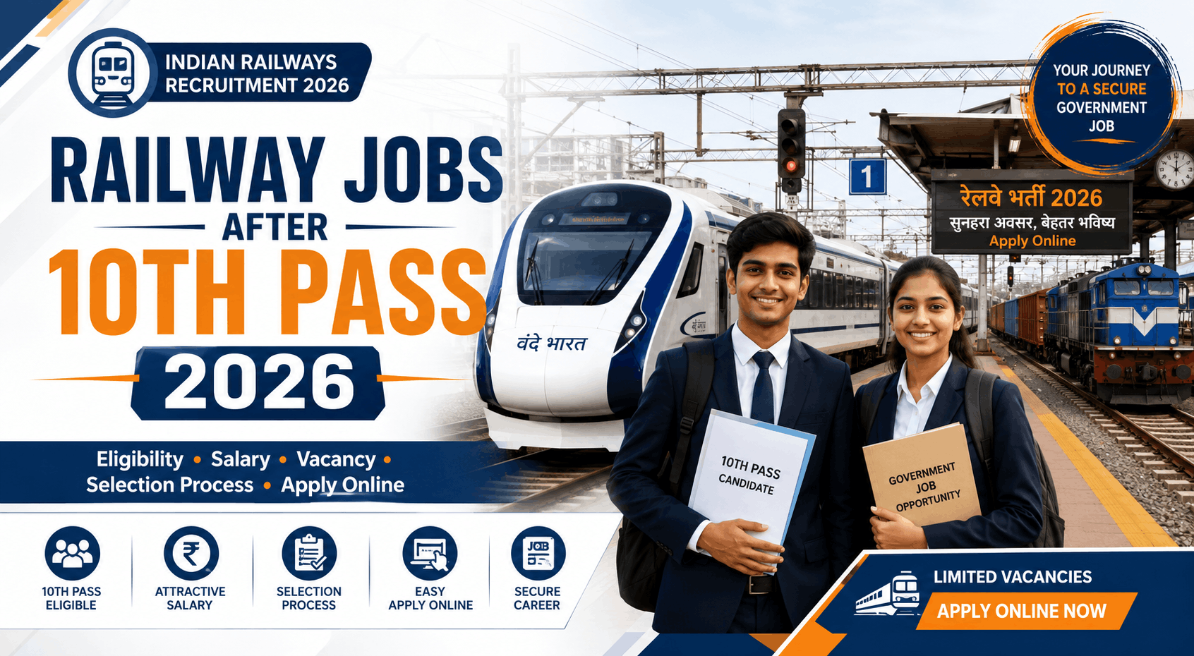 Railway Jobs After 10th Pass 2026: Complete Guide to Indian Railway Careers