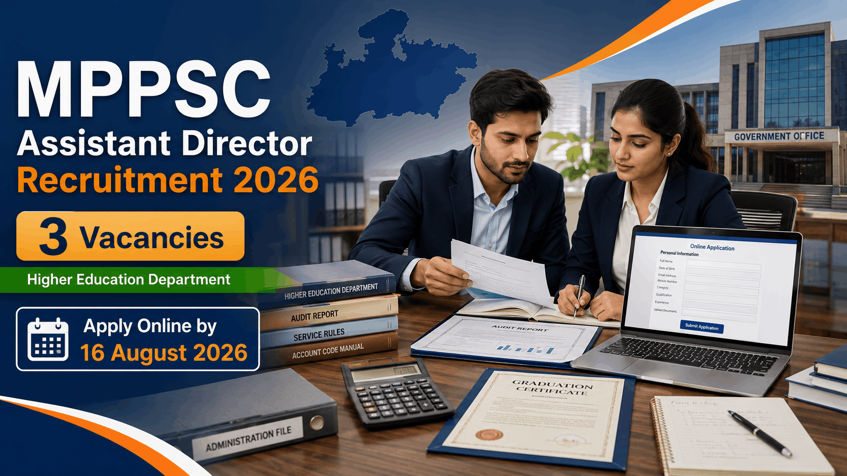 MPPSC Assistant Director Recruitment 2026 Apply Online